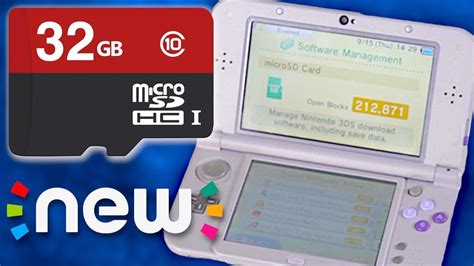 micro sd card nintendo 3ds xl|3ds xl new sd card.